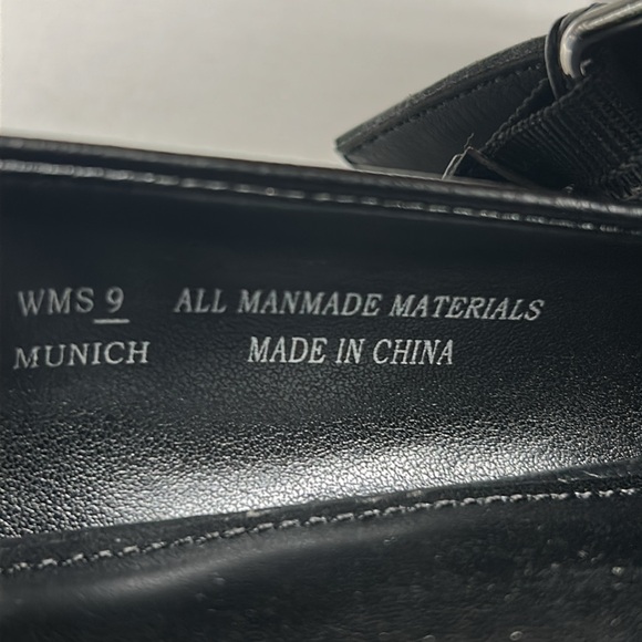 DV by Dolce Vita Black Munich Flats with Buckle Strap – Women’s Size 9 NIB - Picture 9 of 10